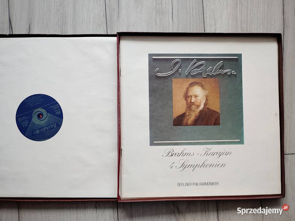 Johannes Brahms Symfonie 1 4 albumy winylowe Wronki