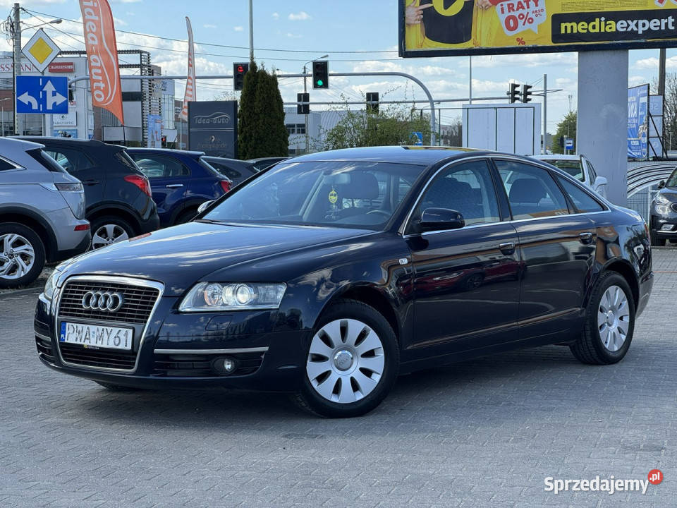 Audi A6 Limousine FILMBOSEBiXenonDługie niebieski wielkopolskie Suchy Las