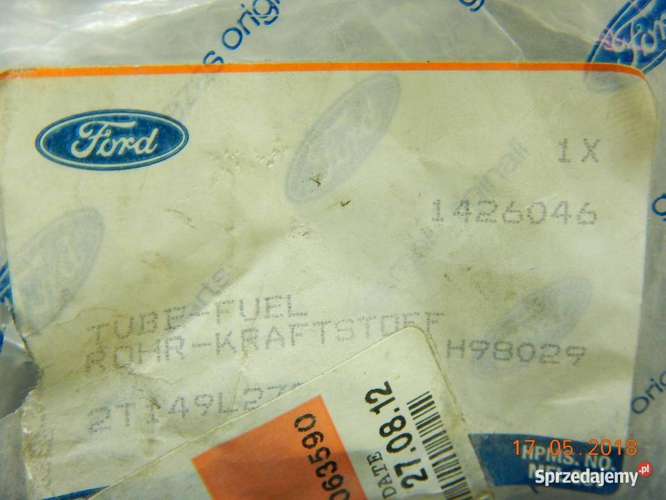 PRZEWÓD PALIWOWY FORD TRANSIT CONNECT 0213 lubelskie