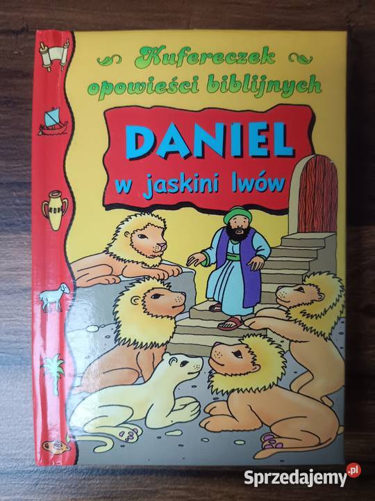 Kufereczek opowieści biblijnych Daniel w jaskini małopolskie Zbylitowska Góra