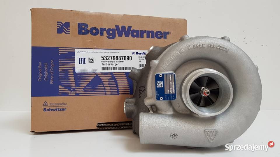 Nowa turbosprężarka BorgWarner 53279887090 Siedlce