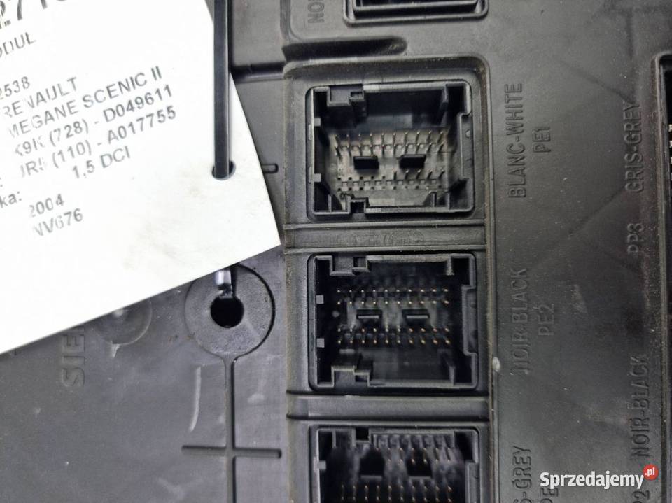 MODUŁ RENAULT MEGANE SCENIC II S118400320D osobowe kujawsko-pomorskie Lipno