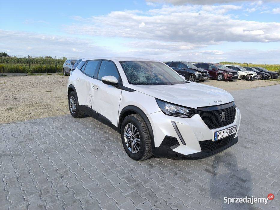 Peugeot 2008 2021r 12 mały przebieg uszkodzony 130KM Ozorków