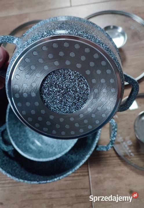 Zestaw 4 garnków indukcja Warszawa