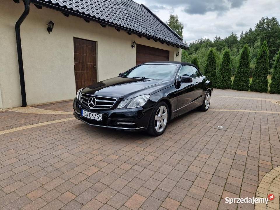 Mercedes E250CDI Cabrio Automat światła LED wielkopolskie