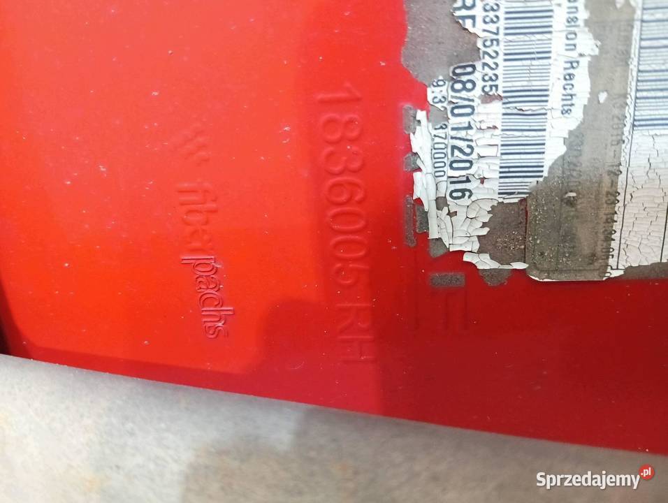 OSŁONA SPOILER PRAWY TYŁ KABINY DAF XF 20122016 sprzedam