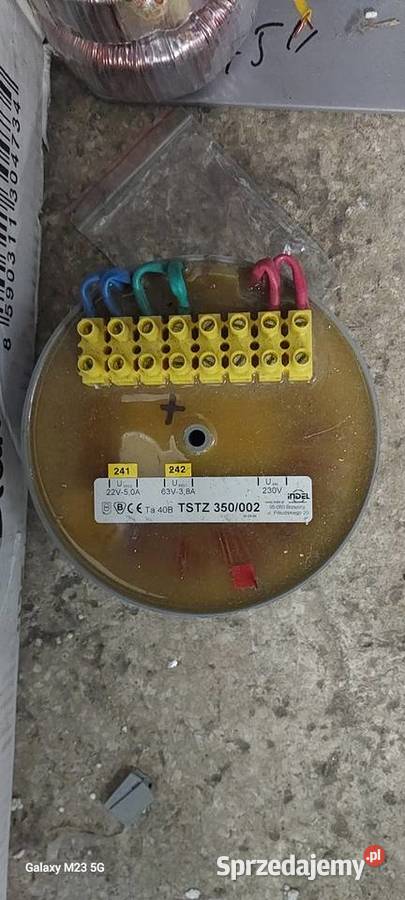 Transformator TSTZ350 002 22v 5a 63v 3 8a Warszawa