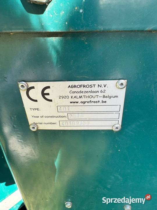 AGROFROST FROSTBUSTER 401 ochrona przed nieuszkodzony Ochoża