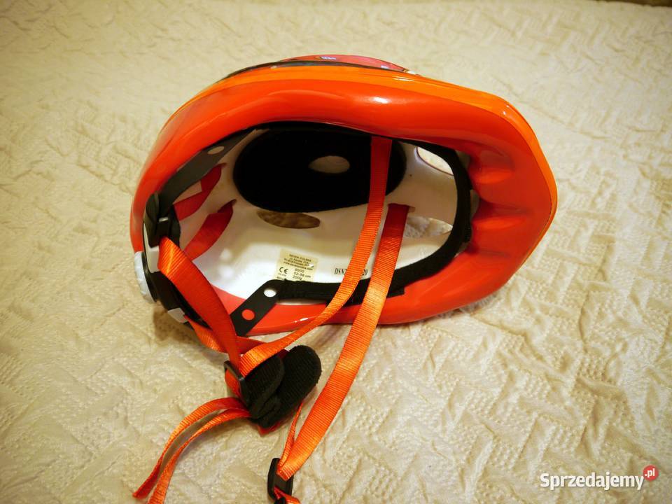 Kask rowerowy dziecięcy Auta Cars Zygzak McQueen Sport i Wypoczynek