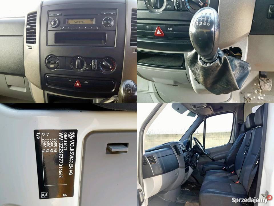 VW CRAFTER WYWROTKA KIPER ANGLIK manualna Wywrotki małopolskie