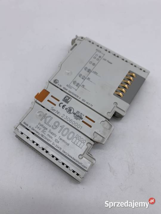 Beckhoff KL9100 Voltage Supply Terminal mazowieckie Warszawa sprzedam