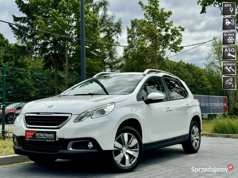 Peugeot 2008 16 EHDI 114 LED Nawigacja Tempomat isofix Mrągowo sprzedam