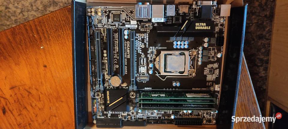 Płyta główna Gigabyte procesor i56400 ram Wieliczka
