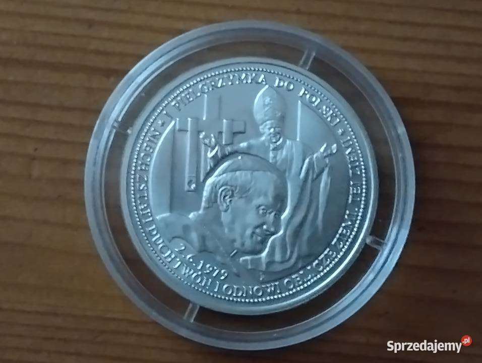 Medal JanPaweł II pierwsza pielgrzymka do Polski mazowieckie Warszawa