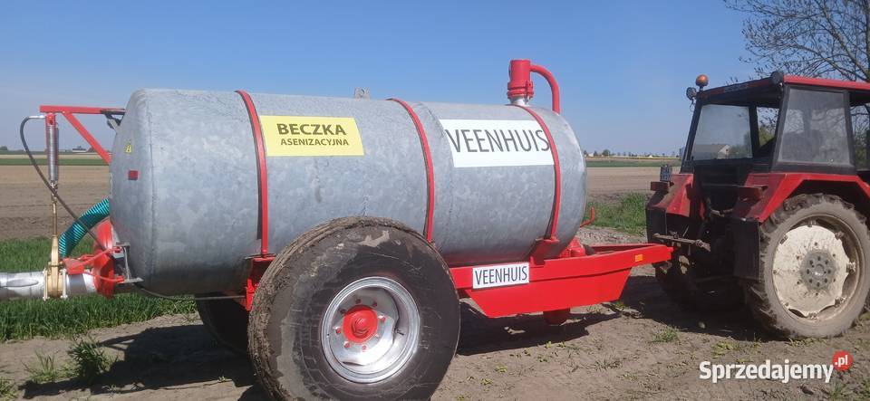 Beczka asenizacyjna beczkowóz 4500 litra Radziejów sprzedam
