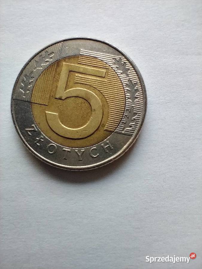 Moneta 5 zł.z 1996 roku