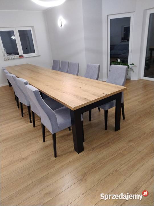 Stół okrągły drewniany Stół nowoczesny 78cm Luzino