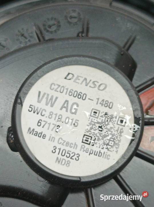 DMUCHAWA NAWIEWU REZYSTOR KPL 5WC819015