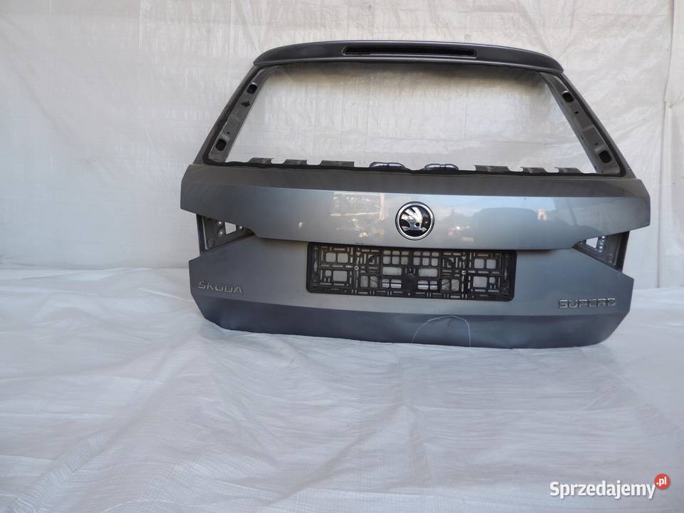 KLAPA TYŁ BAGAŻNIKA SKODA SUPERB 3 III KOMBI osobowe