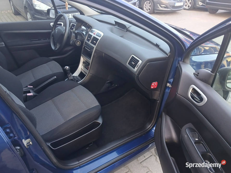 Peugeot 307 SW 16HDI klimatyzacja elektryka stan lakier metallic Gryfino sprzedam