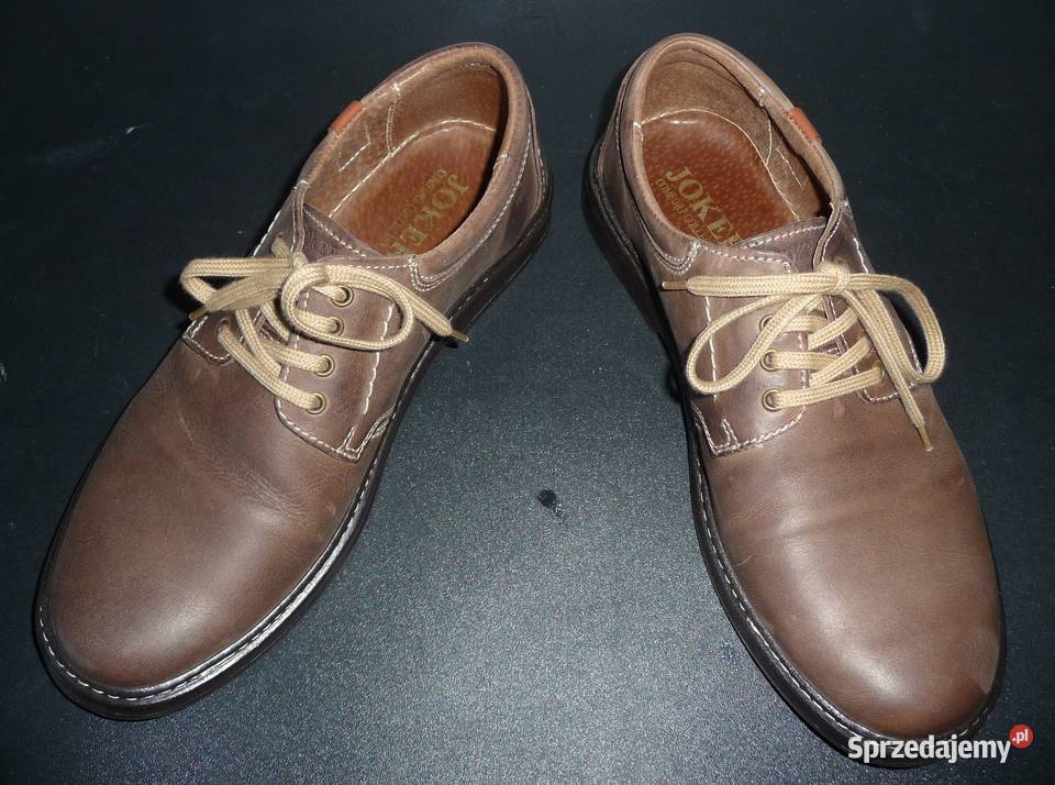 Buty męskie skórzane JOKER 415 rozmiar 41 lubelskie Lublin