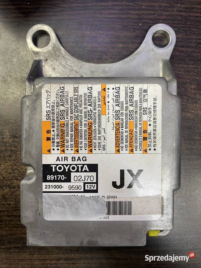 Sterownik AirBag toyota auris 8917002J70 Wołomin sprzedam