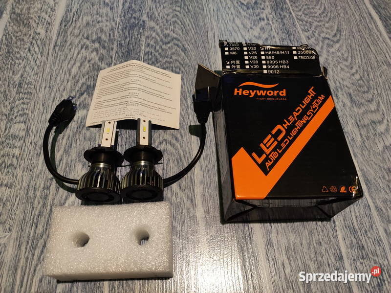 Led H7 żarówki samochodowe 120w 22000Lm Części i akcesoria motocyklowe Nowy Sącz