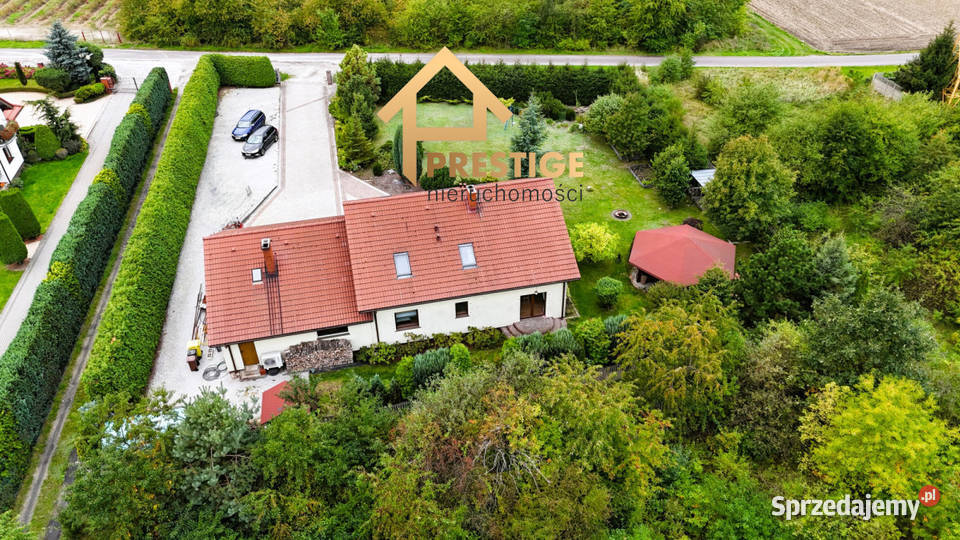 Ekonomiczny dom wolnostojący z antresolą i mieszkalny Konin