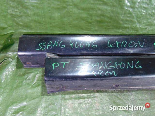 LISTWA NAKŁADKA PROGU PRAWA SSANG YONG KYRON sprzedam