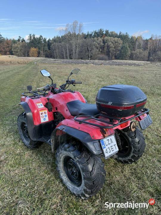 Yamaha grizzly 350 zarejestrowana 4x4 sprzedam