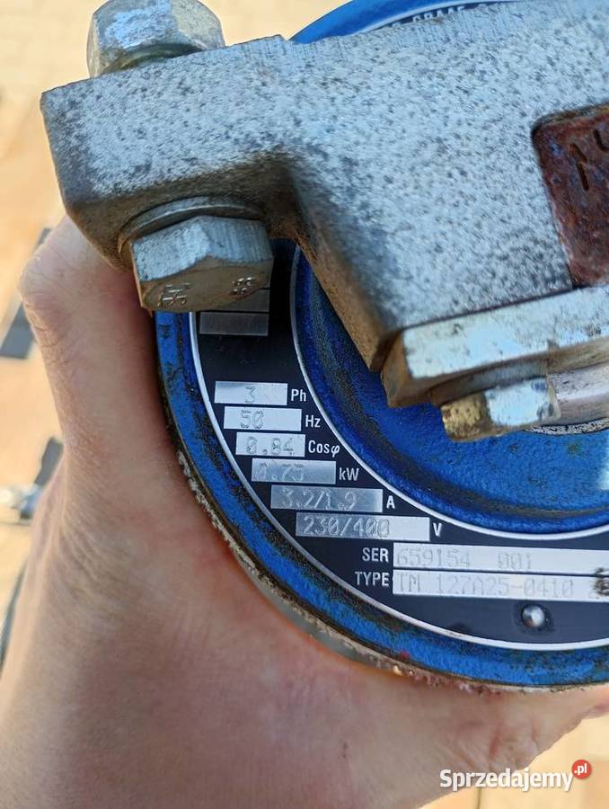 Elektrobęben Van Der Graaf BV 075kw nieuszkodzony Opatówek