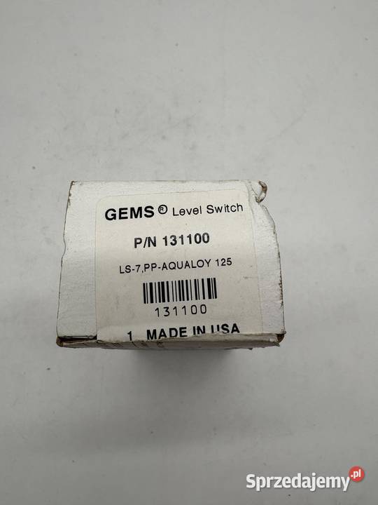 Gems 131100 Przelącznik pływakowy