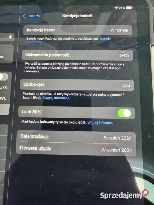 iPad Air 11 M2 128GB Apple Pencil Pro Etui iOS Rybnik