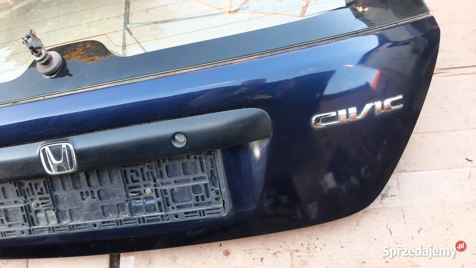 kompletna klapa Honda Civic 7 VII lak B96P osobowe Dębno
