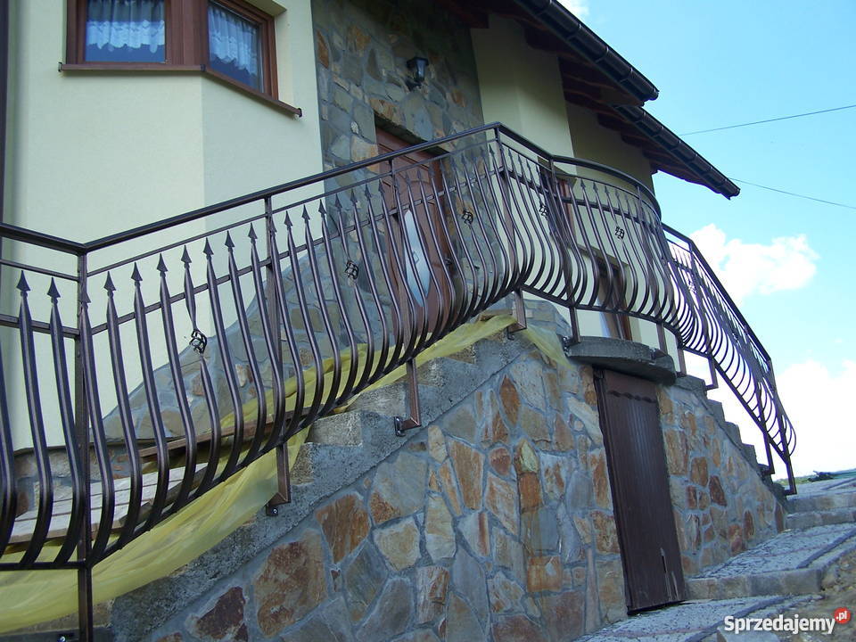 Ogrodzenia Balustrady balkonowe i schodowe Bramy metal Gorlice