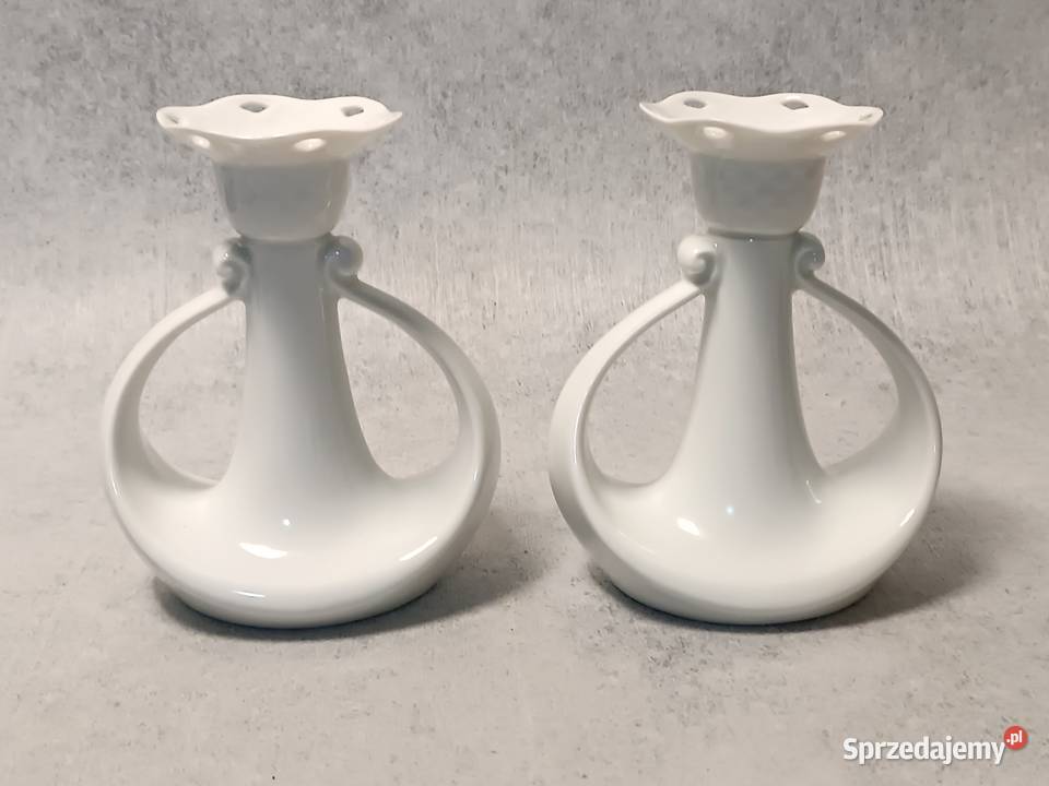 BING GRONDAHL BG Elegance Świeczniki Porcelana Jawor