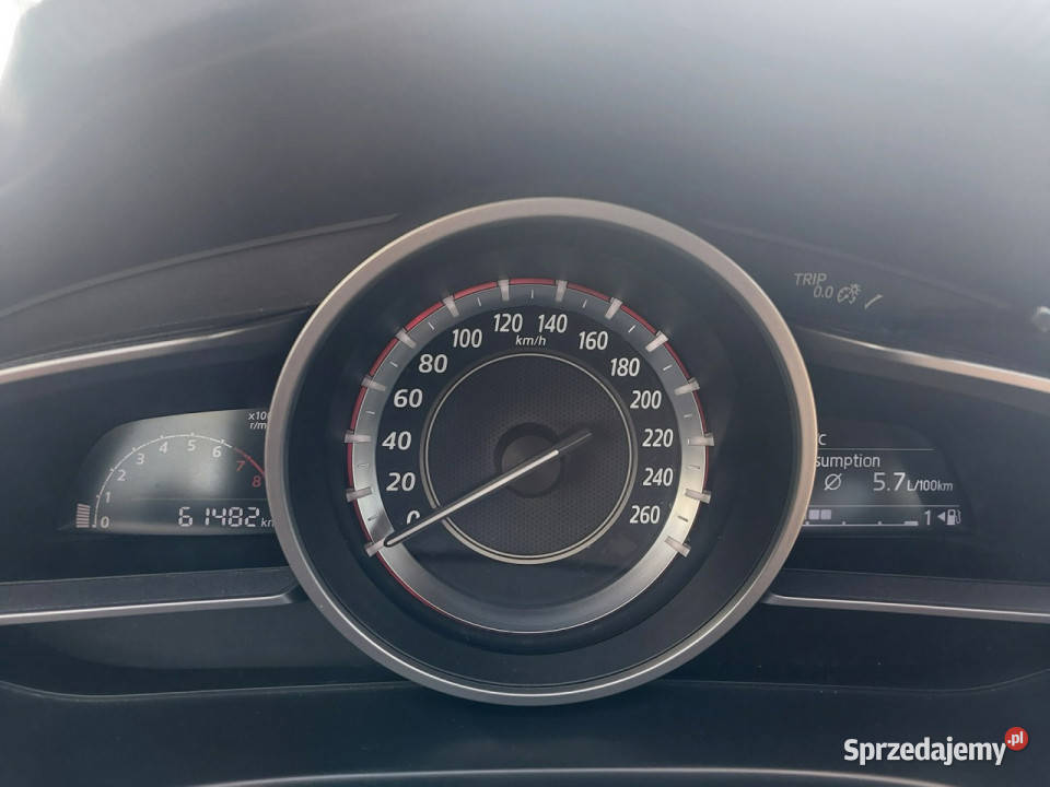 Mazda 3 SALON pierwszy wł BIAŁA PERŁA Ksenony isofix Warszawa