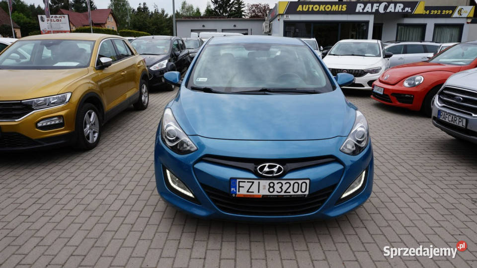 Hyundai i30 zarejestrowany ubezpieczony Rok produkcji 2013 Zielona Góra