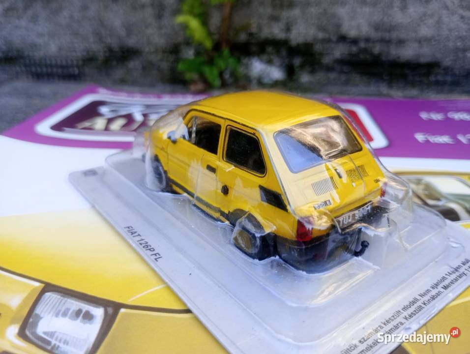 FIAT 126P FL deagostini model kultowe auta PRL mazowieckie sprzedam