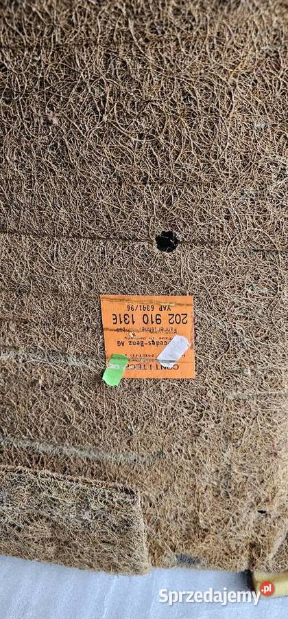 Wypełnienie fotela oparcie mercedes w202 Zbąszyń