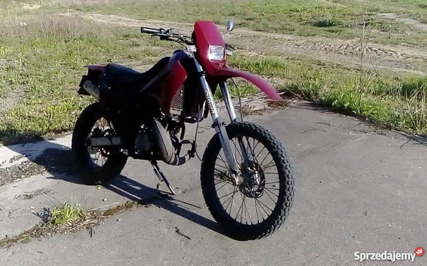 Gilera zulu Supermoto Ekstra stan Zamiana Rok produkcji 2001 Motocykle i skutery sprzedam