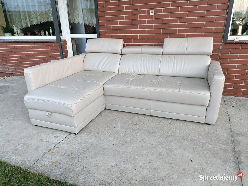 Sprzedam narożnik ze skory Konin sprzedam