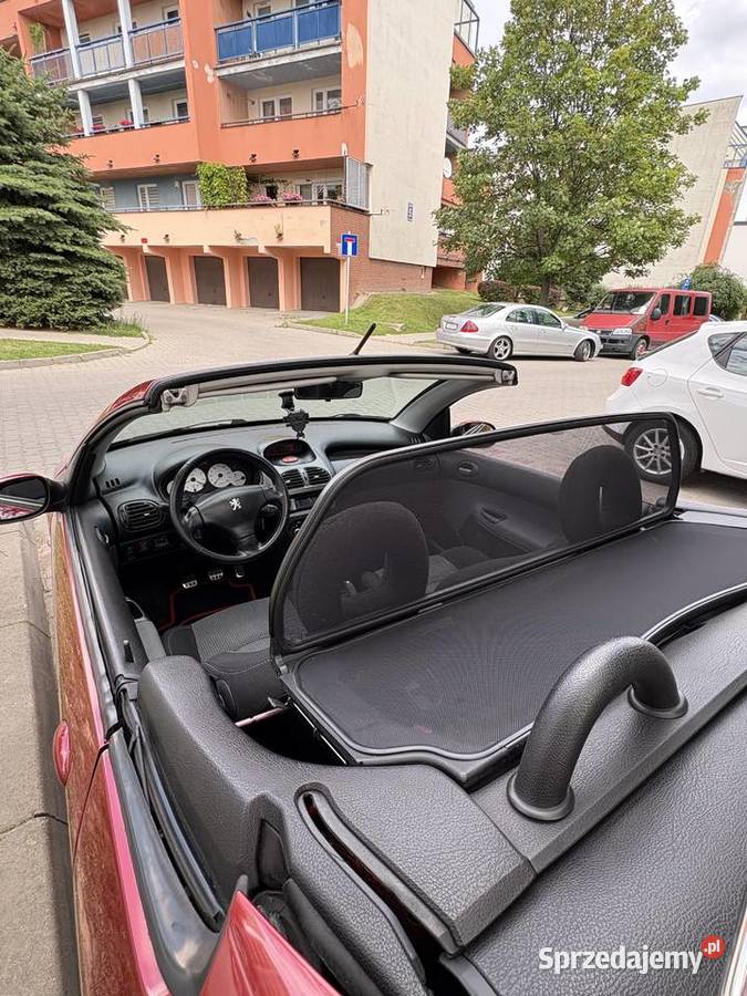 Peugeot 206CC 16 benzyna 2002r car audio Lublin sprzedam