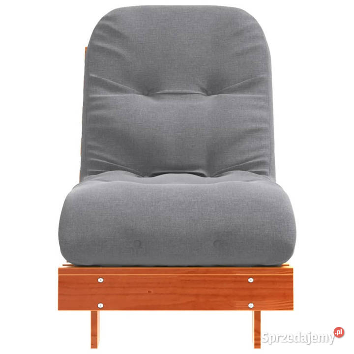 Sofa rozkładana futon z materacem woskowy brąz Warszawa