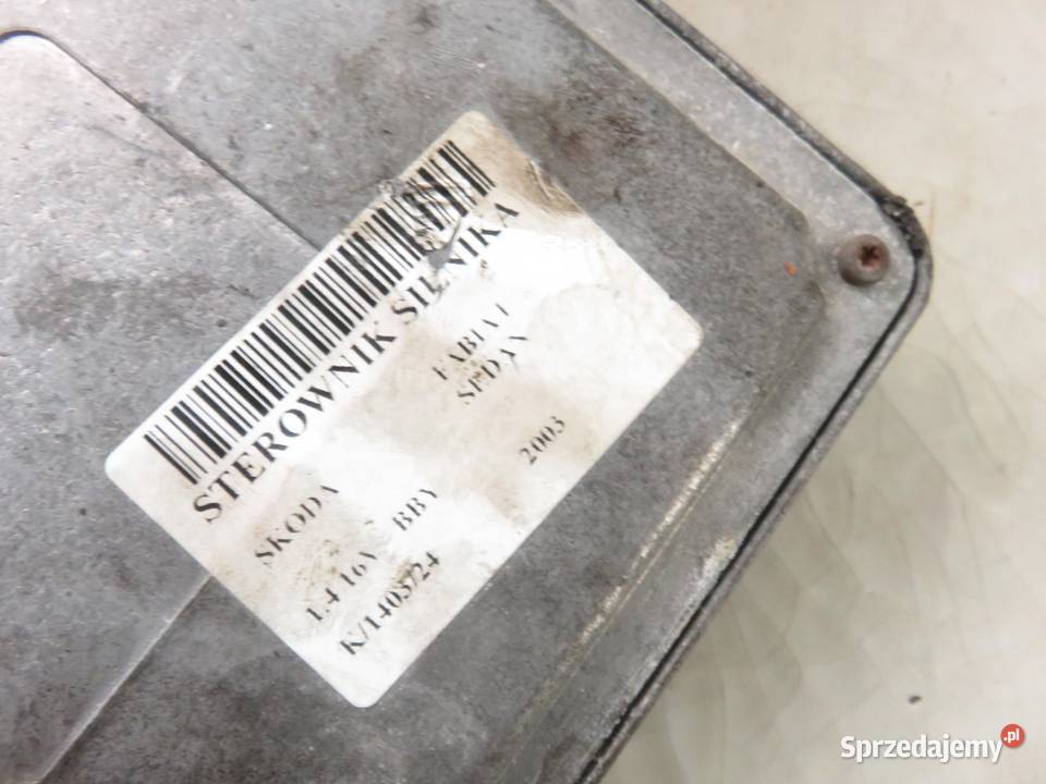 STEROWNIK SKODA FABIA I SEDAN 14 036906034ET Komputery