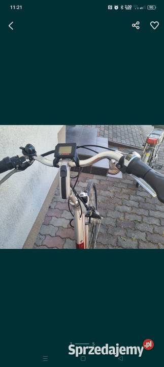 Rower Sparta z elektrycznym wspomaganiem Męcina