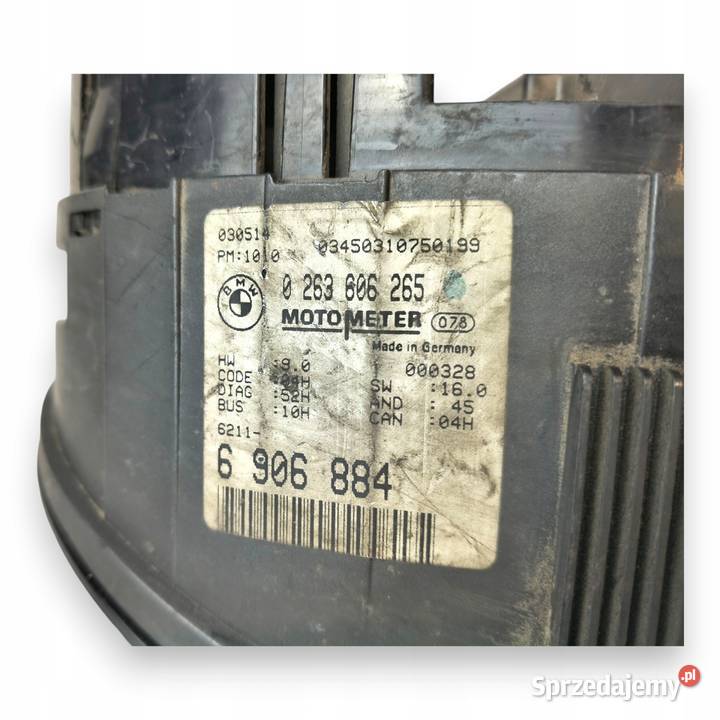 LICZNIK ZEGARY 6906884 BMW E46 20 D Diesel 313 osobowe Chełm