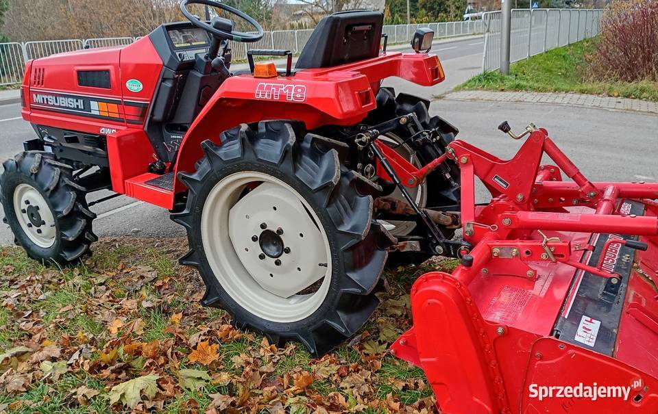Ciągnik traktor ogrodniczy Mitsubishi lubelskie Zamość
