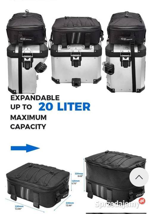 Torby na kufry powiększające BMW kufry Aleksandrów Łódzki