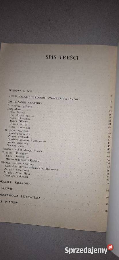 Pierwsze wydanie Zwiedzamy Kraków Michał Rożek Łęczyca